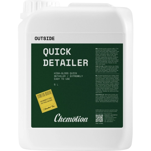 CHEMOTION QUICK DETAILER 5L quick detailer do nabłyszczania lakieru